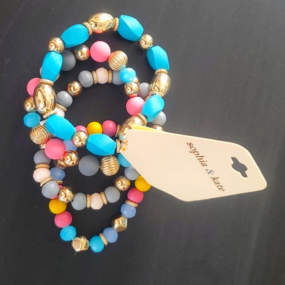 Set of 4 women bracelets by Sophia and Kate - Picture 4 of 6